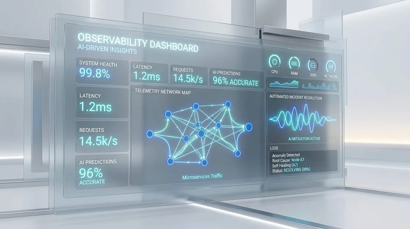 AI-Driven Observability and AIOps in Enterprise Environments